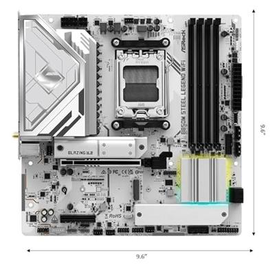 Moederbord AMD Asrock B850M Steel Legend WiFi - thumbnail