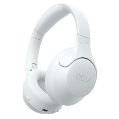 Bluetooth hoofdtelefoon DCU TRUE IMMERSIVE ANC Wit