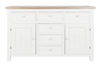 Dressoir DKD Home Decor Beige Natuurlijk Paulownia hout 122 x 40 x 77 cm - thumbnail