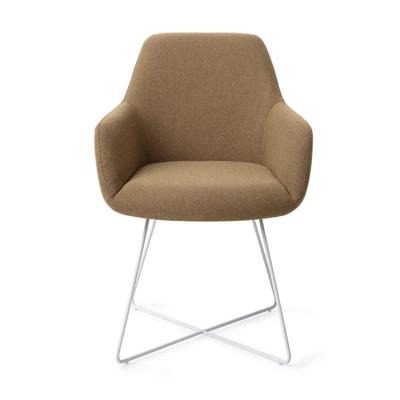 Jesper Home Eetkamerstoel 'Hiroo' Cross White, kleur Willow