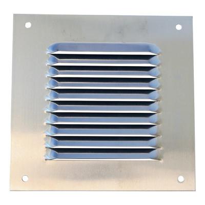 Schoepenrooster Aluminium 150 X 150mm Schoepenrooster Aluminium 150 X 150mm