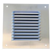 Schoepenrooster Aluminium 150 X 150mm - thumbnail