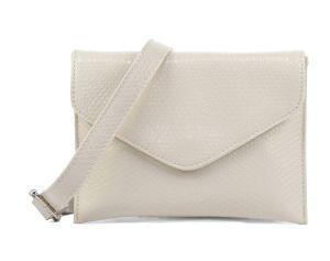Hvisk Dames Clutches in Lak (Wit) Hvisk Dames Clutches in Lak (Wit)