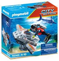 Playmobil® City Action 70145 redding op zee duikscooter in de reddingsmissie - thumbnail