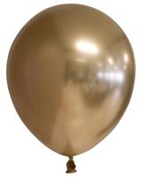 Chrome Ballonnen Goud 30cm (10st) - thumbnail