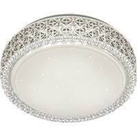 Trio Kristal plafonnièrePegasus met sterren effect wit - R62421100 - thumbnail