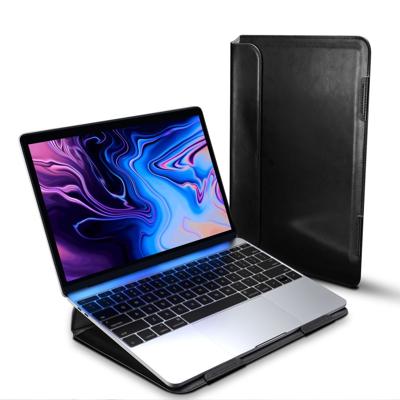 Dux Ducis - Sleeve hoes met standfunctie - MacBook 15 inch - Zwart Dux Ducis - Sleeve hoes met standfunctie - MacBook 15 inch - Zwart