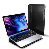 Dux Ducis - Sleeve hoes met standfunctie - MacBook 15 inch - Zwart - thumbnail