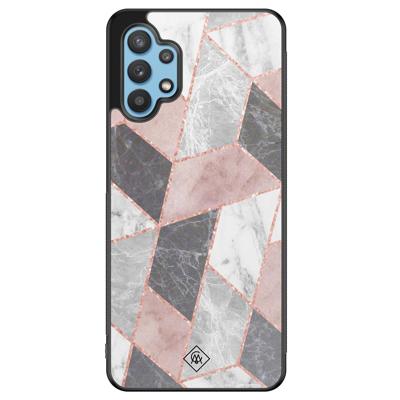 Samsung Galaxy A32 5G hoesje - Stone grid Samsung Galaxy A32 5G hoesje - Stone grid