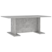 VidaXL Salontafel 103,5x60x40 cm bewerkt hout betongrijs - thumbnail
