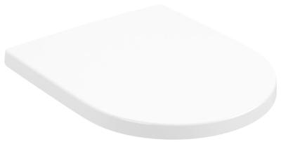 Toiletzitting Villeroy & Boch Subway 3.0 43.8x37.4x4.2 cm Stone White
