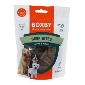 Boxby Beef Bites hondensnacks 5 x 100 g Boxby Beef Bites hondensnacks 5 x 100 g