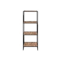 Planken Home ESPRIT Zwart Metaal Vezel 35 x 35 x 98 cm - thumbnail