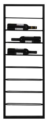 Light & Living Wijnrek 'Macaben' Voor 8 flessen, kleur Zwart Light & Living Wijnrek 'Macaben' Voor 8 flessen, kleur Zwart