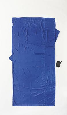 Cocoon Travel Sheet XL 100% Silk Lakenzak Ultramarine Blue