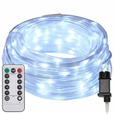 Touwenlicht met 120 LED Koud Wit 5 m PVC Touwenlicht met 120 LED Koud Wit 5 m PVC