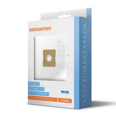 Fevik Stofzuigerzakken Universeel 5 Stuks Fevik Stofzuigerzakken Universeel 5 Stuks
