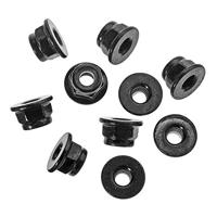 Axial - M4 Nylon lock nut black (10pcs) (AXA1045) - thumbnail