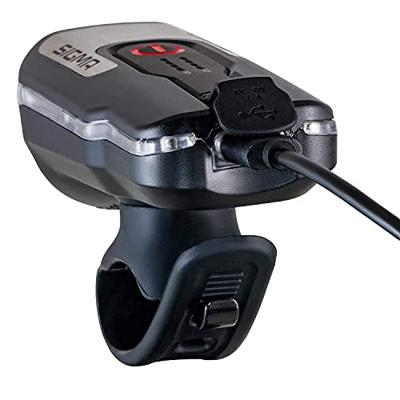 Sigma Koplamp aura 80 lux led usb-oplaadbaar zwart - thumbnail