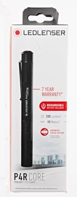 Ledlenser LED-zaklamp | 15/90/200 lm accu | 1 li-Ion 15/60/90 m | zwart | 1 stuk - 502177 - 502177