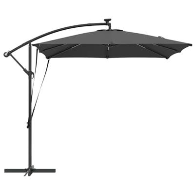 Cantilever Banana Parasol Antraciet 249 x 249 x 250 cm