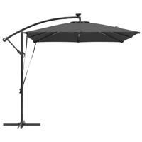 Cantilever Banana Parasol Antraciet 249 x 249 x 250 cm - thumbnail
