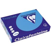 Clairefontaine Trophée Intens, gekleurd papier, A4, 160 g, 250 vel, koningsblauw - thumbnail