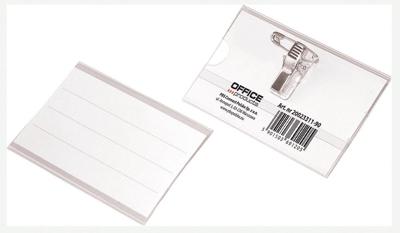OFFICE products badge met combiklem, 90 x 57 mm