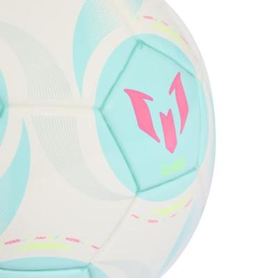 adidas Messi Mini Voetbal Maat 1 Wit Turquoise Roze