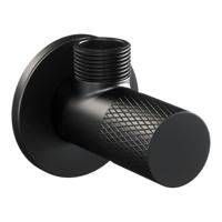 Hoekstopkraan Brauer Black Carving Edition Mat Zwart - thumbnail