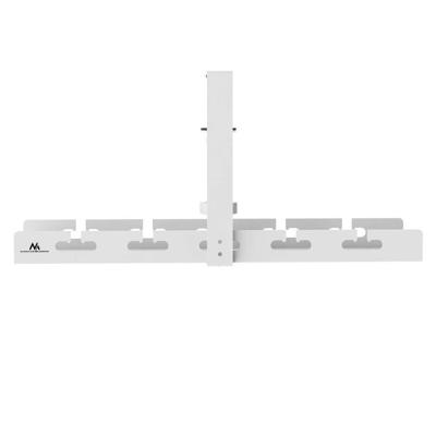 Maclean kabelopbergsysteem voor onder het bureau, max. belasting 5kg, wit, MC-105 W