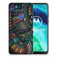 Motorola Moto G8 TPU bumper Aztec - thumbnail