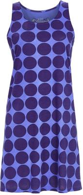 Blauw stippen nachthemd van Ringella