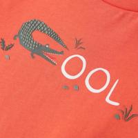 Kindershirt met korte mouwen 140 lichtrood - thumbnail