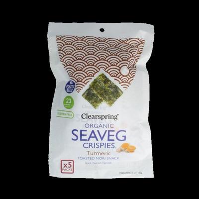 Clearspring Seaveg - Crispies turmeric multipack bio 20 Gram
