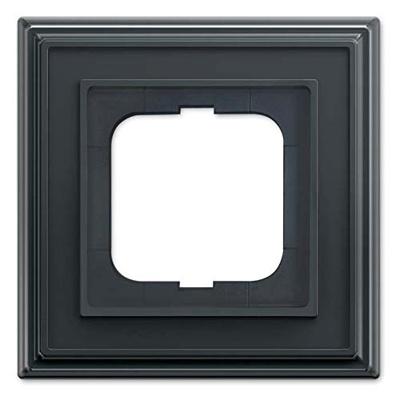 Busch-Jaeger 2CKA001754A4678 Frame Frame 1-voudig Zwart-grijs, Antraciet 1 stuk(s)