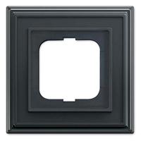 Busch-Jaeger 2CKA001754A4678 Frame Frame 1-voudig Zwart-grijs, Antraciet 1 stuk(s) - thumbnail