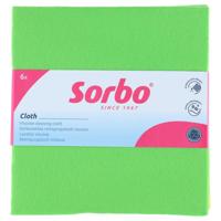 Sorbo viscosedoeken gekleurd 38x40cm - thumbnail