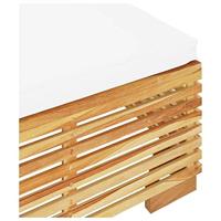 2-delige Loungeset massief teakhout - thumbnail