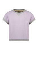 Like Flo Meisjes wafel top - Lilac - thumbnail