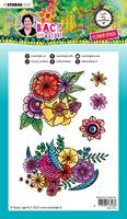 Studio Light • back to nature clear stempel flower stack - thumbnail