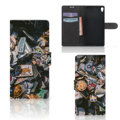 Sony Xperia XA Ultra Telefoonhoesje met foto Badges
