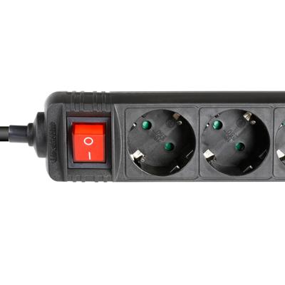 Adam Hall Adam Hall Cables AH PDU 6S stekkerdoos met switch