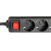 Adam Hall Adam Hall Cables AH PDU 6S stekkerdoos met switch - thumbnail