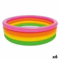 Opblaasbaar Kinderzwembad Intex Sunset Ringen 780 L 168 x 46 x 168 cm (6 Stuks) - thumbnail