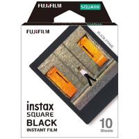 Fujifilm INSTAX SQUARE Color Film - BLACK Frame / 10 pack - thumbnail