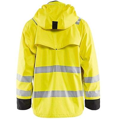 Blåkläder Regenjas High-Vis LEVEL 2 43022003 | High-Vis Geel/Zwart | Maat XS - 7330509570555