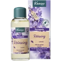 Kneipp Relaxing massageolie lavendel 100 Milliliter - thumbnail