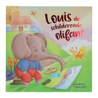 Wins Holland Prentenboek groot - louis de schilderende olifant - thumbnail