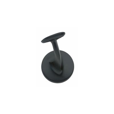 Intersteel Leuninghouder blind hol zadel - mat zwart Intersteel Leuninghouder blind hol zadel - mat zwart